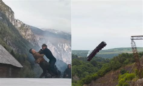 Behind-the-scenes footage reveals jaw-dropping train crash scene in ...