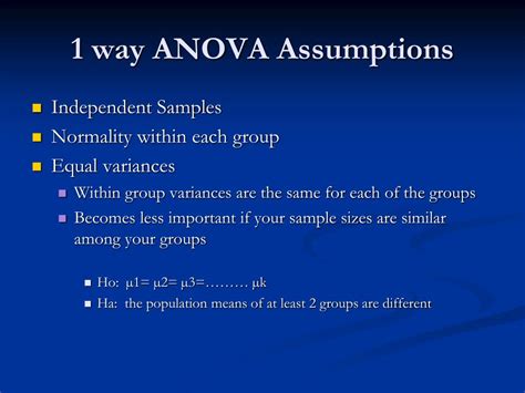 PPT - ANOVA Procedures PowerPoint Presentation, free download - ID:161665