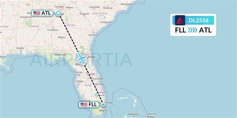 DL2556 Flight Status Delta Air Lines: Fort Lauderdale to Atlanta (DAL2556)