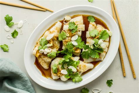 Chinese Ginger-Soy Steamed Fish Recipe