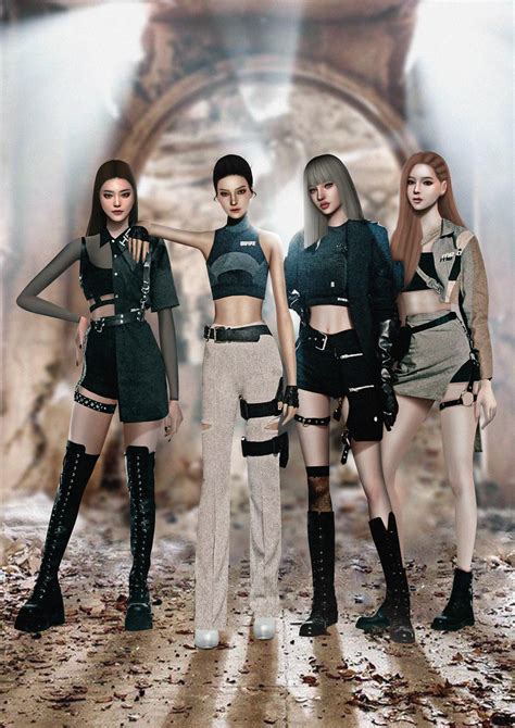 Blackpink Kill This Love Outfits - blackpink reborn 2020