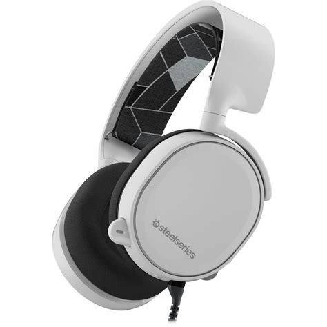 SteelSeries Arctis 3 Gaming Headset (White) 61434 B&H Photo Video