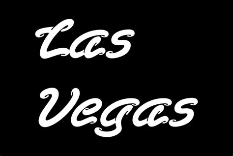 Las Vegas Logo Font - awaresabas