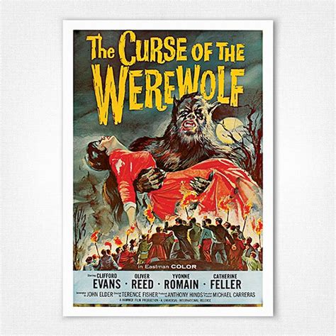 The Curse of the Werewolf film poster - 1961 US