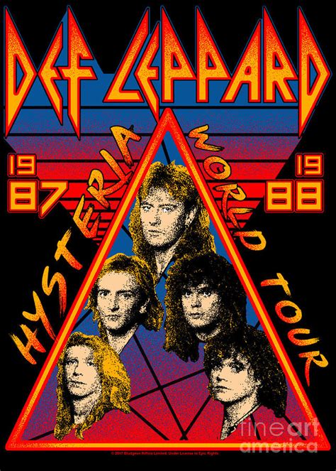 Def Leppard Digital Art by Fideli Lindqvist - Fine Art America