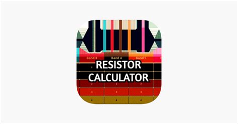 ‎Resistor Calculator 3-6 Bands on the App Store