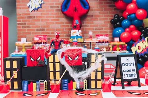 Kara's Party Ideas Spiderman Birthday Party | Kara's Party Ideas