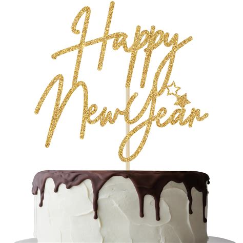 Buy Happy New Year Cake Topper, Cheer to 2024, Hello 2024, Welcome 2024 New Years Eve Party ...