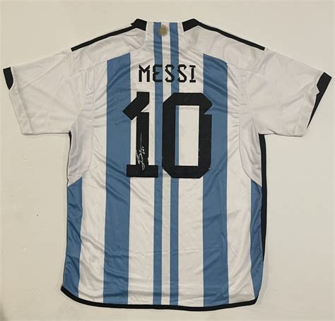 "Lionel Messi Jersey" Autographed Jersey - YourPremierMemorabilia