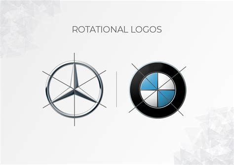 Secret of Successful brands | Reflection Logo Designs | Rotational Logo