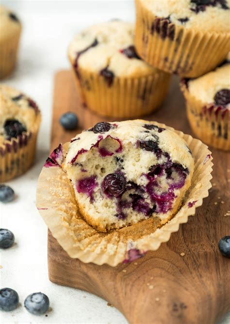 Vegan Blueberry Muffins – The Food Joy