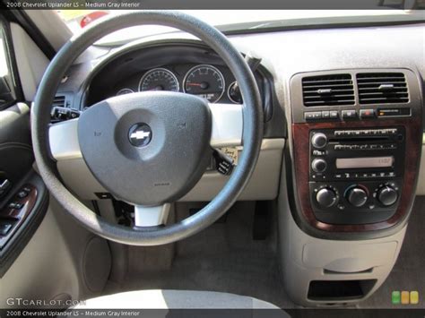 Medium Gray Interior Dashboard for the 2008 Chevrolet Uplander LS ...