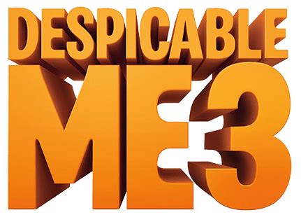 Descargar Logo Despicable Me 3 PNG transparente - StickPNG