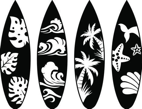 Surfboard Silhouette, Surfboard SVG Bundle | lupon.gov.ph