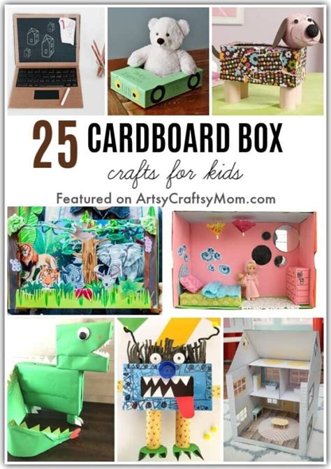 25 Awesome Things to make with Cardboard Boxes