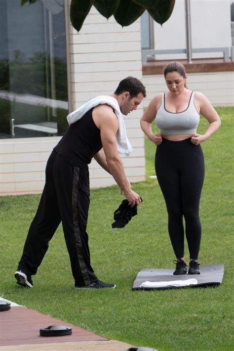 KELLY BROOK Workout at a Gym in Kent 06/09/2019 – HawtCelebs