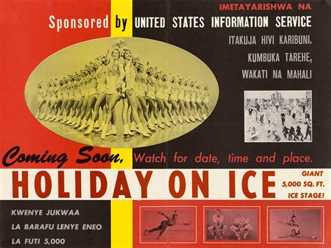 Holiday on Ice by U.S. Information Agency - Artvee