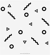 Confetti Coloring Pages sketch template