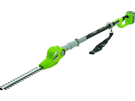 24-Volt Cordless Pole Hedge Trimmer