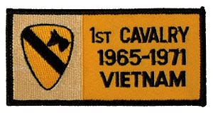 1st Cavalry Vietnam Patch