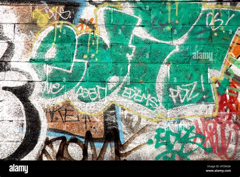 Graffiti on a wall in London Stock Photo - Alamy