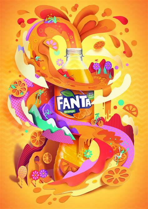 Mattson Creative - Fanta | Creative advertising design, Creative packaging design, Paper cutout art