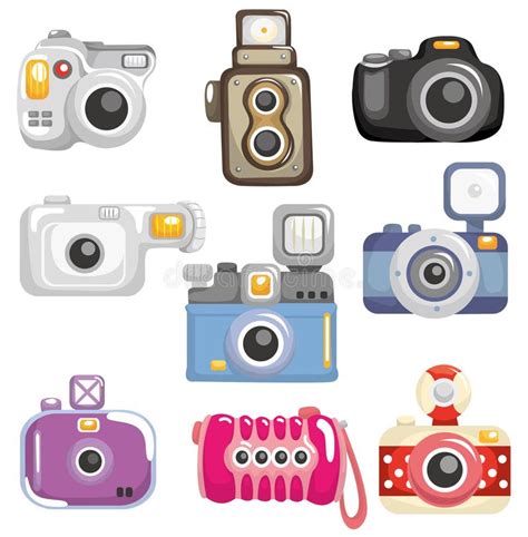 Download Cartoon camera icon stock vector. Illustration of film - 18572216