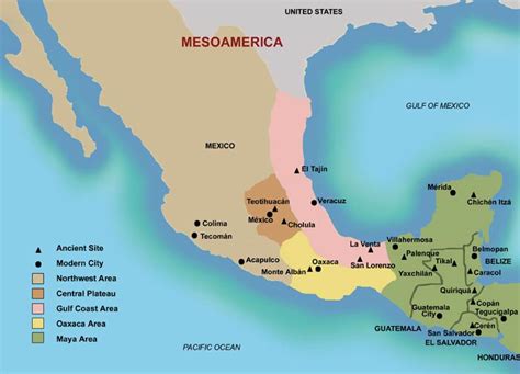 Ancient Mesoamerica ANT 315 Spring 2012 map