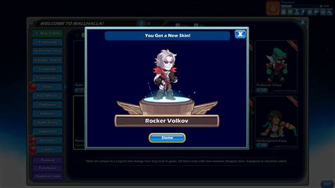 Level 56 with Volkov, finally got my favorite skin : r/Brawlhalla