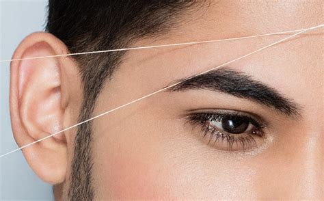 Eyebrow threading for men, a must try! - aer Salons