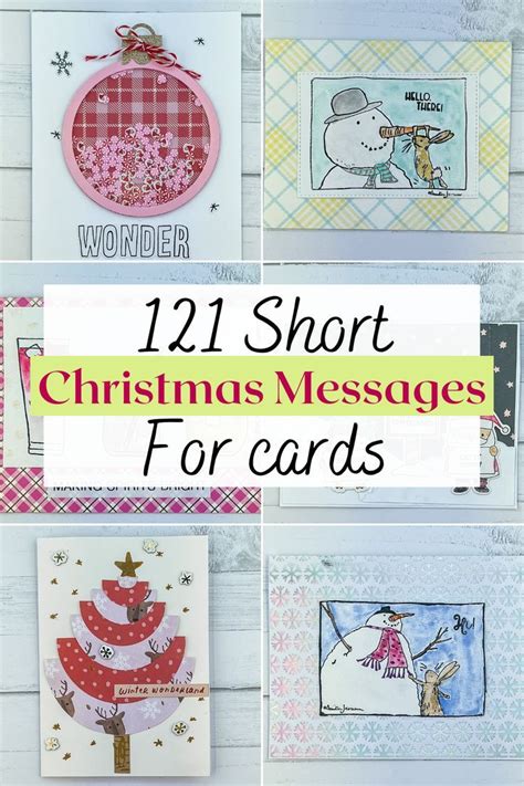 121 SHORT CHRISTMAS CARD MESSAGES INSTEAD OF MERRY CHRISTMAS en 2024