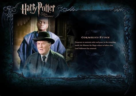 OOTP Character Description - Fudge - Harry Potter Photo (19036997) - Fanpop