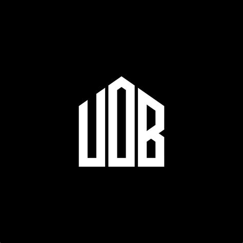 UOB creative initials letter logo concept. UOB letter design.UOB letter ...