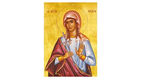 Saint Lydia of Thyatira Lydia Purpuraria Saint Lydia of - Etsy