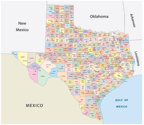 Map Of Texas Counties With Names Campus Map | Porn Sex Picture