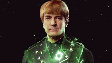 Hilarious Green Lantern Art Gives Nathan Fillion A Guy Gardner Bowl Cut