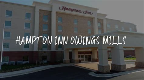 Hampton Inn Owings Mills Review - Owings Mills , United States of America - YouTube