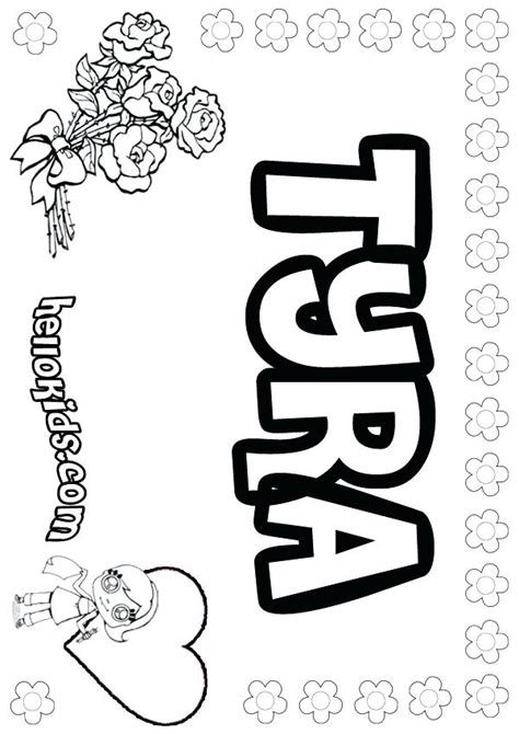 Color My Name Coloring Pages Coloring Pages