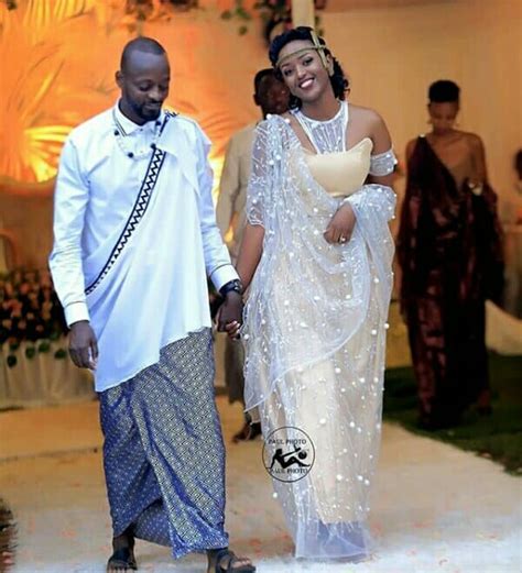 Rwandan Couple In Mushanana Traditional Attire | Clipkulture | Clipkulture