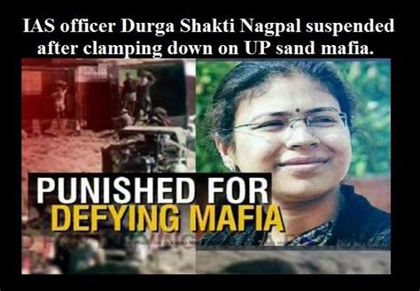 IAS officer Durga Shakti Nagpal,