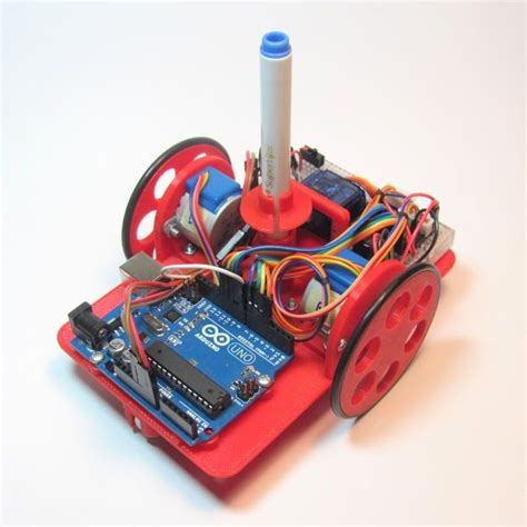 Drawing Robot for Arduino | Arduino, Arduino projects, Robot