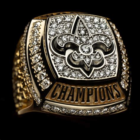 Saints 2009 Superbowl Ring. | New orleans saints, Saints super bowl ...