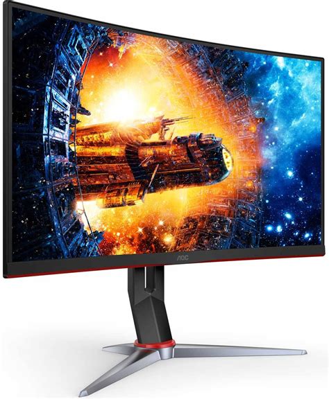 AOC CQ27G2 27" WQHD (2560x1440) 144Hz 1ms VA 1500R Curved FreeSync HDR ...