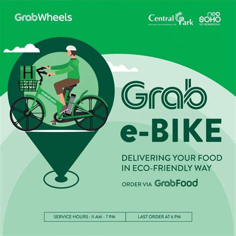 Grab e-BIKE | CENTRAL PARK MALL JAKARTA