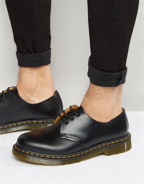 DR MARTENS ORIGINAL 3-EYE SHOES 11838002 - BLACK. #drmartens #shoes ...