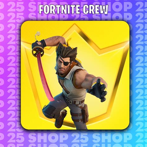 Buy Fortnite Crew (Battle Pass + 1000 V-Bucks) - 1 Month and download