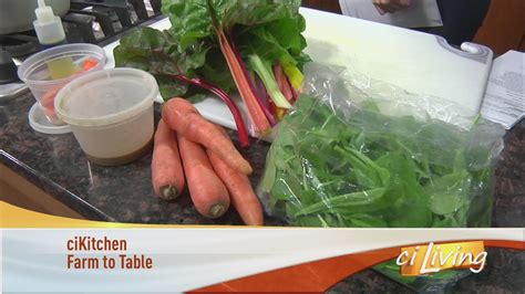 Farm to Table Recipe - YouTube