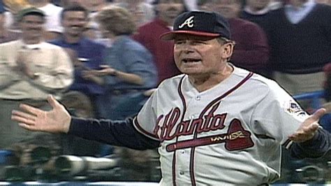 1992 WS Gm3: Bobby Cox ejected in ninth - YouTube