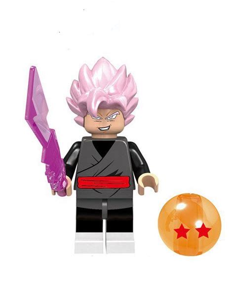 Super Saiyan Goku Black Lego Toys Dragon Ball Minifigure Block Toys