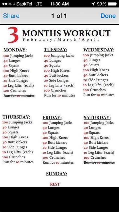 3 Month Diet And Fitness Plan - trackermatrix